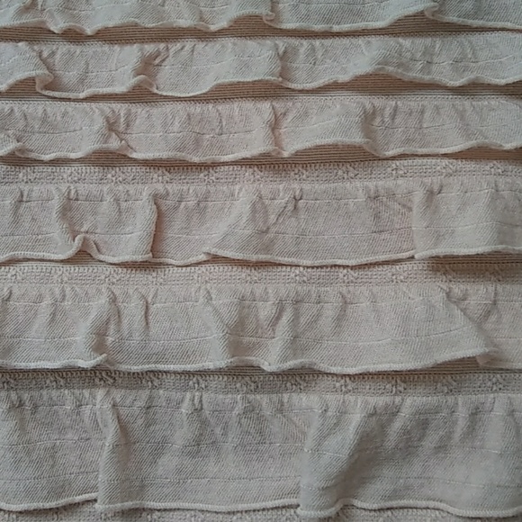 Express strapless, layered,ruffled dress - Picture 4 of 5